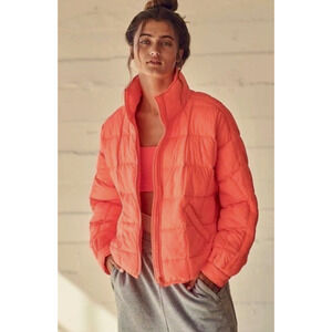 Free People Coral Puffer Jacket